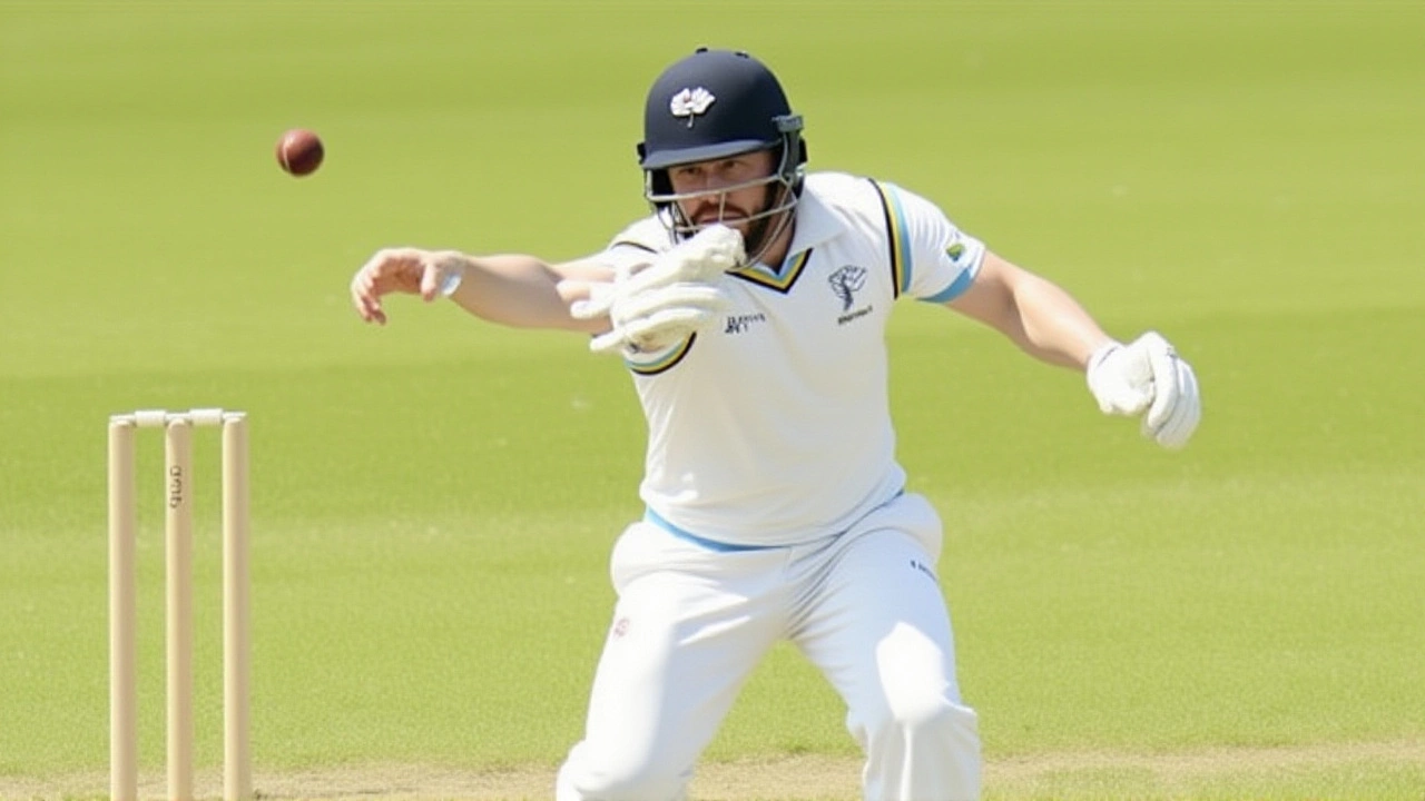 Bairstow's First Captaincy Century Rescues Yorkshire from Surrey